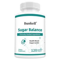 Bunkell Cukraus Balansas Maisto Papildas Daržovių Kapsulės 120 Vnt. 120 Capsules