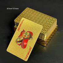 Kokybiškas vandeniui atsparus PVC plastiko žaidimo kortų rinkinys Trend 54 kortų kaladė Pokeris Klasikiniai magijos triukų įrankiai Grynasis juodas Magijos dėžutėje supakuotas black