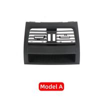 Car Rear Fresh Air Conditioning Vent Outlet Grille Panel Car Accsseries For BMW 5 Series F07 528i 535i 550i Model C black