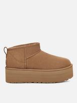 UGG Moteriški žieminiai aulinukai su pašiltinimu, CLASSIC ULTRA MINI PLATFORM