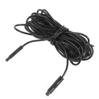 X AUTOHAUX Atbulinės eigos kameros kabelio prailginimo laidas Brūkšninės kameros laidas Galinio vaizdo kameros 4 kontaktų 6M 6 meters black