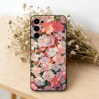F-flowers Phone Case For Samsung S25,S24,S21,S22,S23,S30,Ultra,S20,Plus,Fe,Lite,Note,10,Black Cover Samsung S22plus5G black