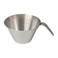 304 Stainless Steel 100ML Pitcher Coffee Mug Espresso Measuring Cup with Handle For Barista Tools Cafe Machine Milk Jug Stainless Steel gray