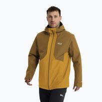 Vyriška 3 in‑1 striukė Jack Wolfskin Stonetrail 3In1 burly yellow jw