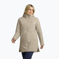 Moteriškas lietaus paltas Jack Wolfskin Heidelstein 2 Ins oyster