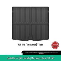 Mercedes-Benz GLE 350 All-Weather TPE Floor Mats & Trunk Mat (Fits 26 Models) gray
