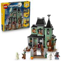 LEGO Creator Haunted Mansion 31167 Toy Boys Girls Birthday Present Block 9 Years Old 10 11 Elementary School Halloween Street Diorama Gift Mother 736 black