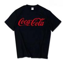 2026 Summer New Ins Pepsi Cola Sprite Cocacola Joint Tshirt Unisex Unisex Loose Cotton Couple Short Sleeve Tops T Shirts 2XL red