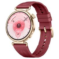 Universal 18mm silicone strap for Huawei Watch GT6 raudona