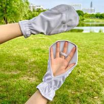 Vasarinės UV apsaugos Pirštinės nuo saulės Kvėpuojančios Plonos Moteriškos Vyriškos Pirštinės Lauko Sportui Dviračių Pirštinės Rankovės Pirštinė pilka spalva