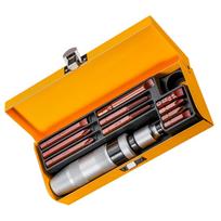 12x Manual Impact Driver Set Alloy Steel Bit for Tackling Extracting Rusted Broken Stubborn Corroded Screws Easy Repairs black