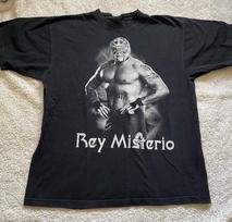 Rey Mysterio I Love Him Tee Shirt Black Unisex S-5XL ND1367 Unisex T-Shirt L gray