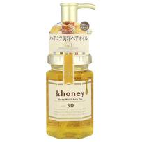 &honey, Deep Moist plaukų aliejus, Bulgarijos Damasko rožių medus, 100ml (3,4 uncijos) beige