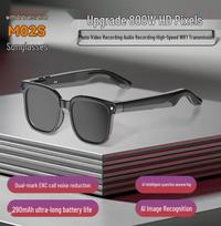 800W Smart Glasses: Capture Photos, Videos, Record Audio, AI Image Recognition & Translation skaidri