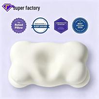 Debesu formos atminties putų pagalvė stuburo ir kaklo apsaugai – ideali šoniniams miegaliams ir studentams Core + Cooling Pillowcase white