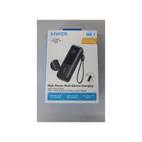 SALE OUT. Anker Zolo Powerbank | A1695H11 | 25000 mAh | Built-In USB-C and Retractable Cable) | Grey | UNPACKED, SCRATCHED ON SCREEN, MISSING INNER PACKAGING