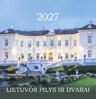 Sieninis kalendorius 2027. Lietuvos pilys ir dvarai