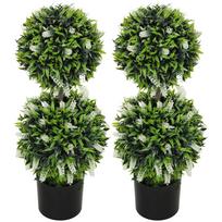 Dirbtinis levandų medelis 70 cm