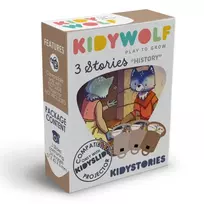 KIDYWOLF KIDYSTORIES „Kelionė laiku“ istorijų rinkinys KIDYSLIDE projektoriui