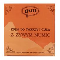 GSM MUMIO veido ir kūno kremas su gyvuoju mumio ekstraktu 200 ml