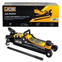 Hidraulinis domkratas su ratukais pažemintas sukama rankena 3T 85-380mm JCB-T825010