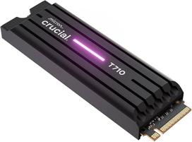 Crucial T710 1TB 3D TLC NAND Flash PCIe Gen 5 x4 NVMe M.2 2280 Internal SSD with Heatsink (PC/PS5 compatible)