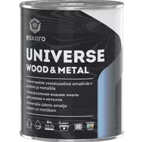 Medienos ir metalo dažai ESKARO UNIVERSE WOOD & METAL, TR bazė, 900 ml
