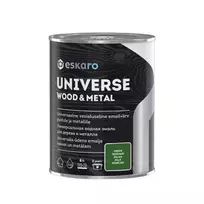 Medienos ir metalo dažai ESKARO UNIVERSE WOOD & METAL, žalios sp., 900 ml