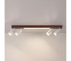 BRILAGI - LED taškinis šviestuvas SELE 4xGU10/30W/230V + LED/20W baltas/ąžuolo dekoras