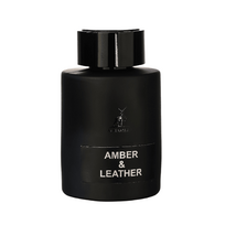 AlHambra Amber & Leather perfumed water for men 100ml
