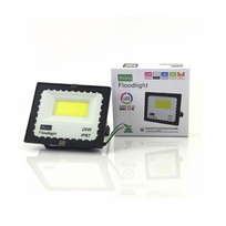 LED lauko šviestuvas 20W su judesio davikliu 6500K MINI IP67