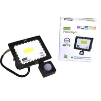 LED lauko šviestuvas 10W su judesio davikliu 6500K MINI IP67