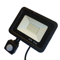 LED lauko šviestuvas 20W su judesio davikliu