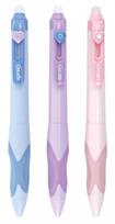 Gelio rašiklis SPREE Pastel 0.7mm save trinantis, automatinis, mėlynas