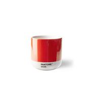 Raudonos spalvos iš porceliano puodelis kapučino 175 ml Red 2035 – Pantone
