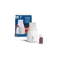 Yankee Candle ultrazvukový aroma difuzér a vonný olej Black Cherry Kvapų difuzorius