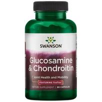 SWANSON Gliukozaminas ir chondroitinas (90 kapsulių).