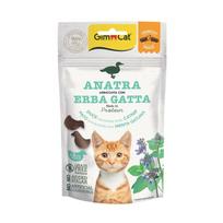 GimCat Crunchy skanėstai su antiena ir katžole katėms, 50 g