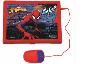 Mokomasis vaikų nešiojamasis kompiuteris „Spider-Man“ Lexibook, ekranas 5,1 × 9,7 cm