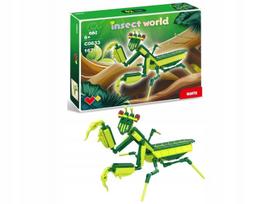 QBI „Insect World“ besimeldžiančio maldininko konstruktorius, 167 vnt., vaikams nuo 6 metų
