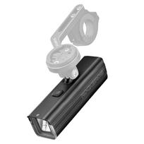 Rockbros RHL1500 priekinė dviračio šviesa 5000mAh 1500lm IPX6 - juoda