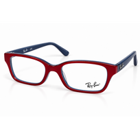 Ray-Ban RB1527 3577 vaikiški akinių rėmeliai – raudoni / mėlyni