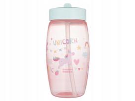 Vaikiška gertuvė Canpol babies Unicorn, 400 ml, rožinė ir smėlio spalvos