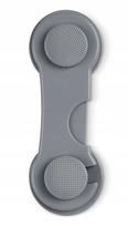 Spintelių ir stalčių apsaugos RicoKids RK-983, 10 vnt., pilkos, 9,5 × 3,4 cm