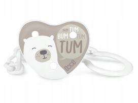 Čiulptuko laikiklis Lovi Buddy Bear su drabužėlių segtuku