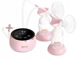 Elektrinis dvigubas krūties pientraukis Neno Bella Twin, 2 fazės, 150 ml