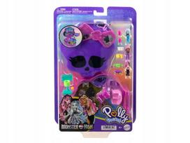Polly Pocket Monster High žaidimų rinkinys su lėle ir 10 priedų