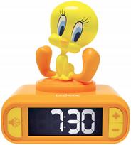 Vaikiškas žadintuvas su naktine lempute Lexibook Tweety RL800TW