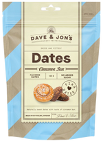DAVE&JONS Cinnamon Bun datulės, 125 g