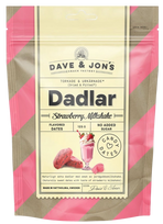 DAVE&JONS Strawberry Milkshake datulės, 125 g